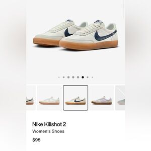 Nike Killshot 2 Sneakers - White and Navy